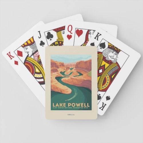 Lake Powell  Arizona  Utah Poker Cards