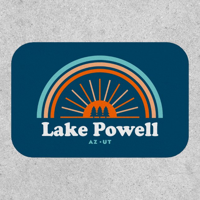 Lake Powell Arizona Utah Rainbow Patch (Front)