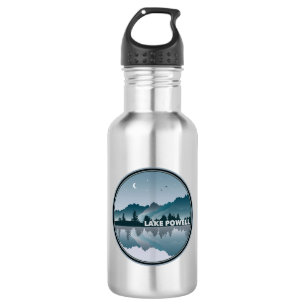 Lake Powell Arizona Utah Reflection Stainless Steel Water Bottle