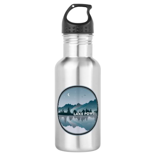 Lake Powell Arizona Utah Reflection Stainless Steel Water Bottle