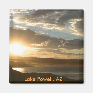 Lake Powell AZ at sunset Magnet