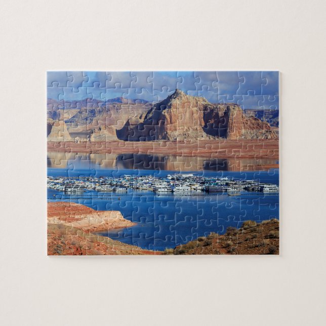 Lake Powell Boats Jigsaw Puzzle (Horizontal)