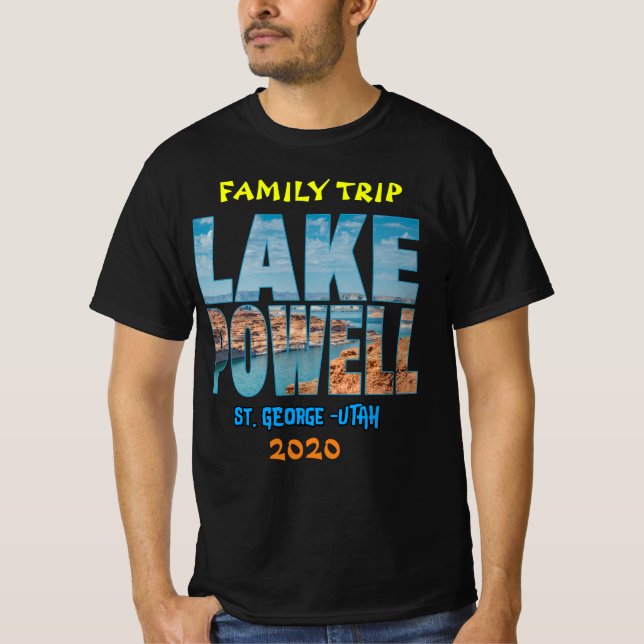 Lake Powell Family Trip Utah T-Shirt (Front)