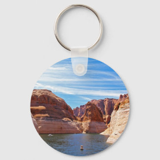 Lake Powell Page Arizona Water Reservoir Landscape Keychain