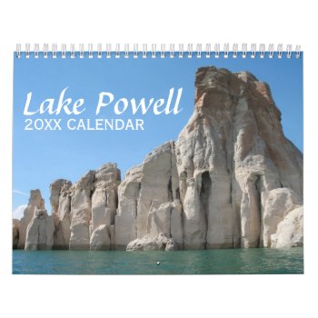Lake Powell Travel Photography Calendar by NationalParkShop at Zazzle