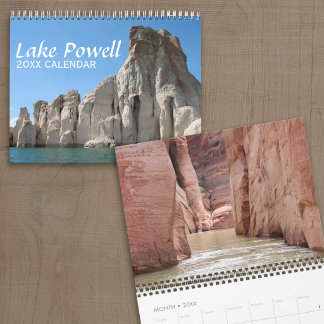 Lake Powell Travel Photography Calendar