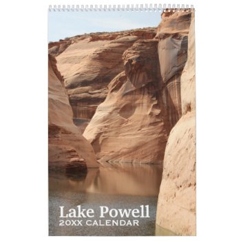 Lake Powell Travel Photography Souvenir Calendar by NationalParkShop at Zazzle