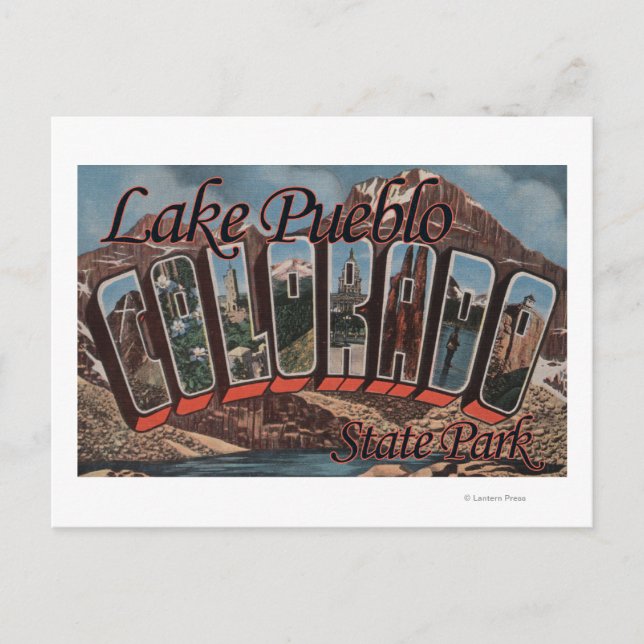 Lake Pueblo State Park, Colorado Postcard (Front)