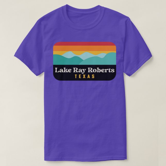 Lake Ray Roberts Texas State Park Pilot Point T-Shirt (Design Front)