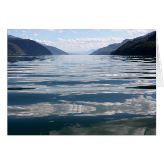 Lake Reflections Card (Front Horizontal)