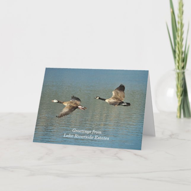 Lake Riverside Estates Greeting Card (Front)