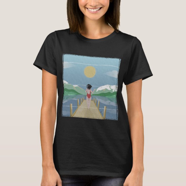 Lake Rotoiti New Zealand T-Shirt (Front)