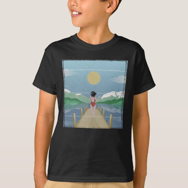 Lake Rotoiti New Zealand T-Shirt (Front)