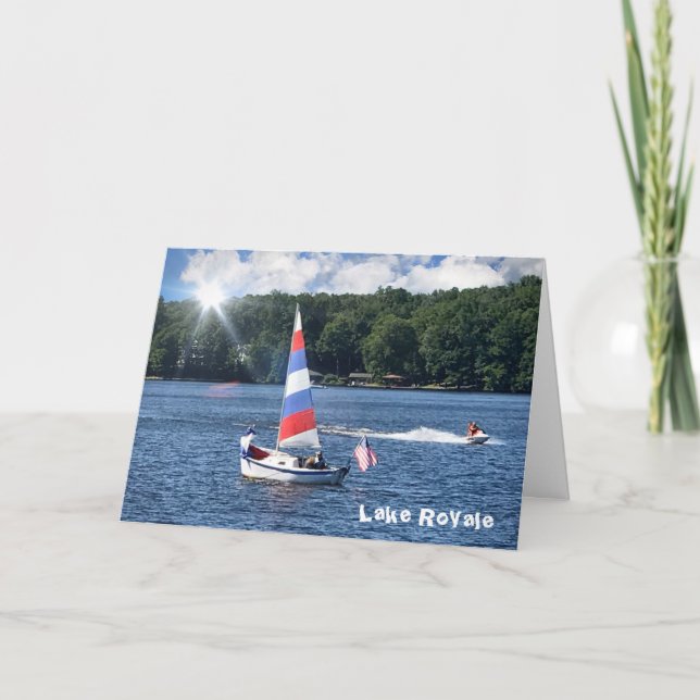 Lake Royale Boating Card (Front)