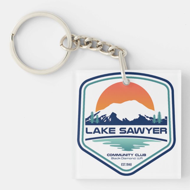 Lake Sawyer Community Club Key Chain (Front)