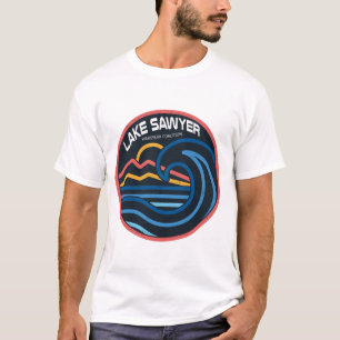 Lake Sawyer Wake Surf Men's Shirt
