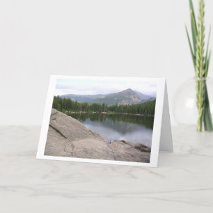 Lake Scene at Rocky Mountain National Park Card