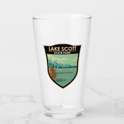 Lake Scott State Park Kansas Badge Glass