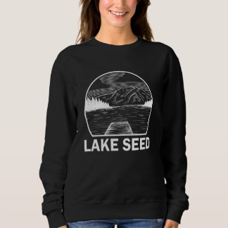 Lake Seed Georgia Funny Fishing Camping Summer Sweatshirt