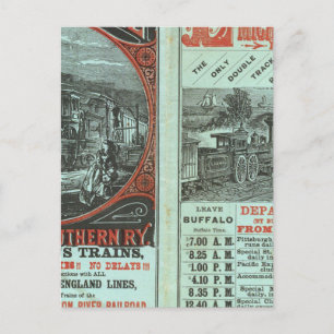 Lake Shore and Michigan So Railway Postcard