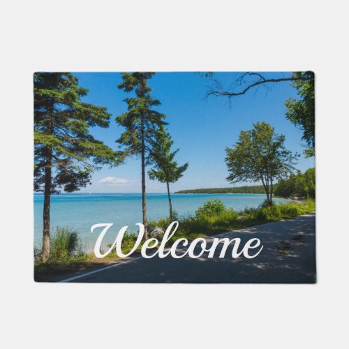 Lake Shore Drive Paradise Welcome Doormat