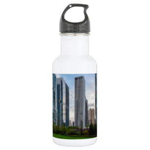 Lake Shore Park Painterly Stainless Steel Water Bottle