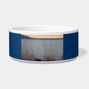 Lake Shore Sunset Pet Bowl
