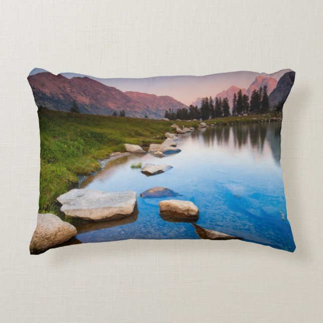 Lake Solitude Accent Pillow (Front)