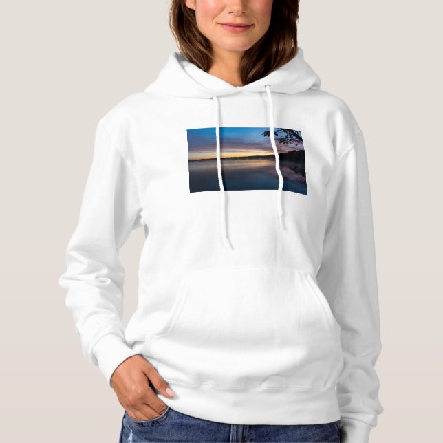 Lake Springfield Autumn Sunrise Hoodie (Front)