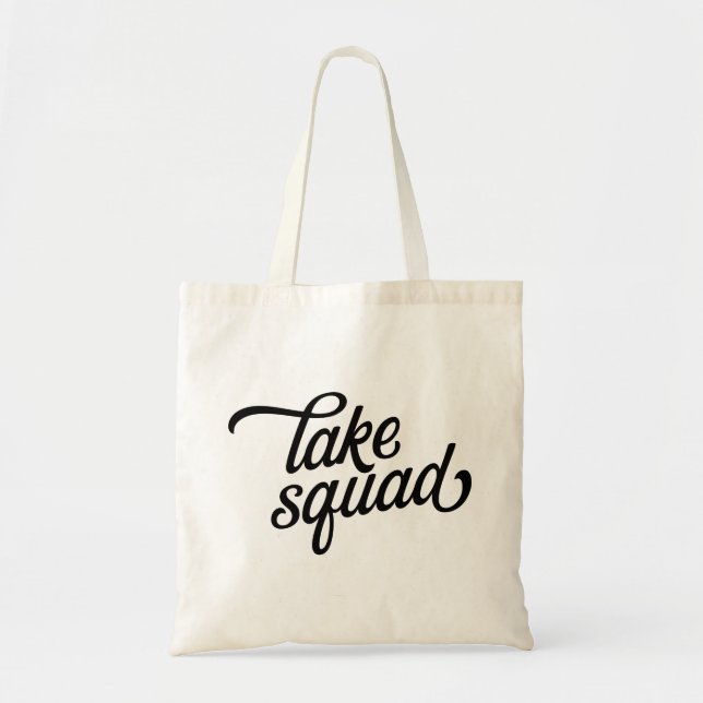 Lake Squad Tote Bag (Front)