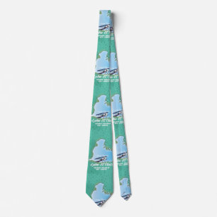 lake St Clair USA Canada lake map Neck Tie