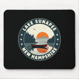 Lake Sunapee New Hampshire Sunset T Shirt Mouse Pad
