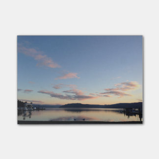 Lake Sunset Post-it Notes