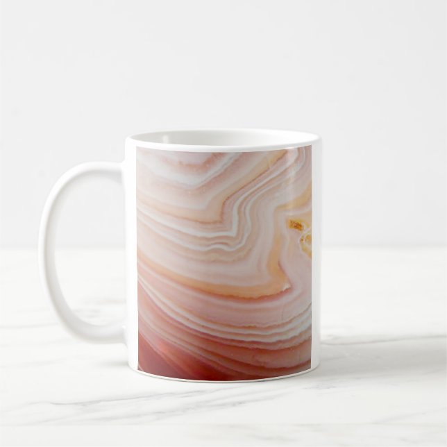Lake Superior Agate Coffee Cup (Left)
