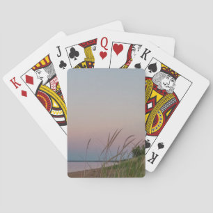 Lake Superior at Sunset Poker Cards