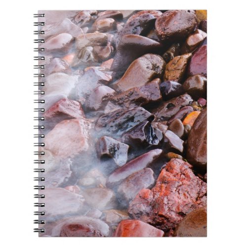 Lake Superior Beach Stones Under Water Notebook