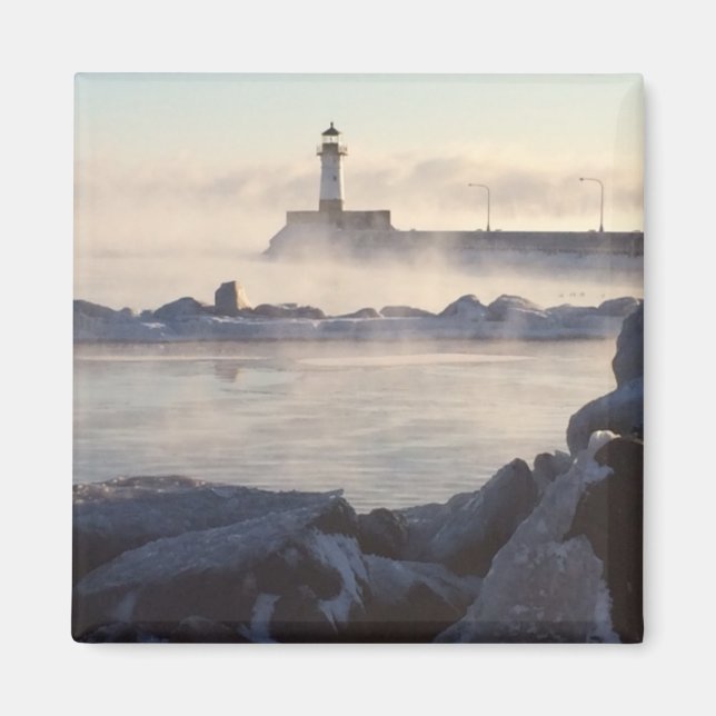 Lake Superior Duluth Canal Park Magnet (Front)