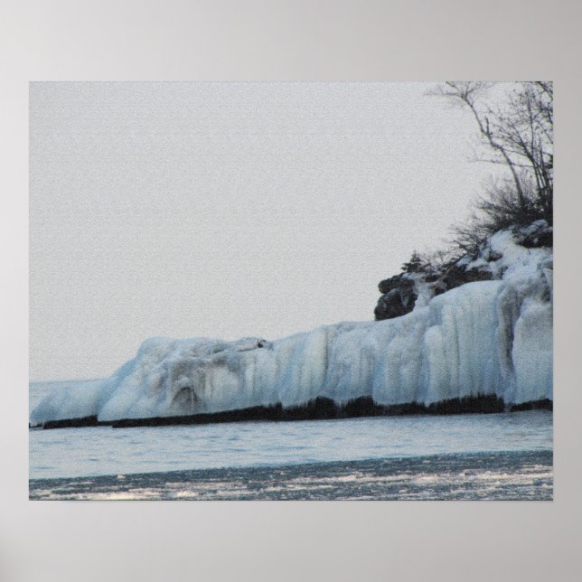 Lake Superior Ice Print (Front)