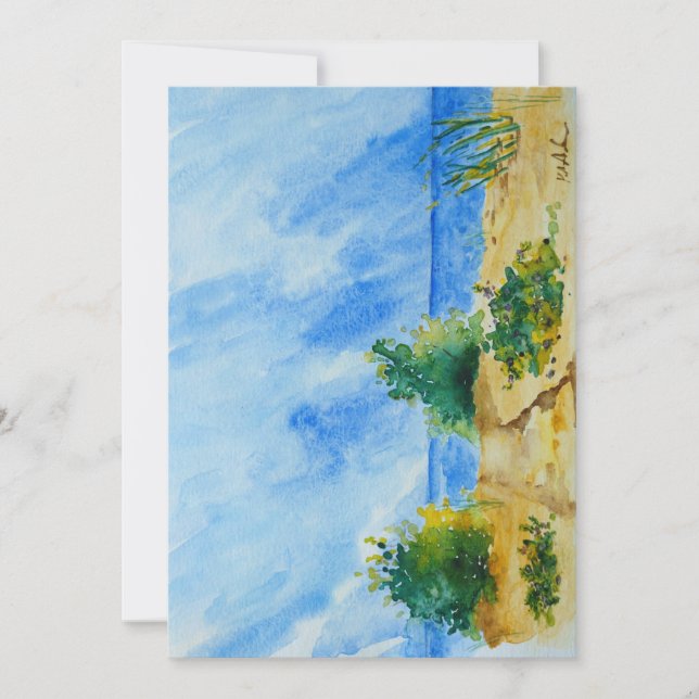 Lake Superior  Invitation (Front)