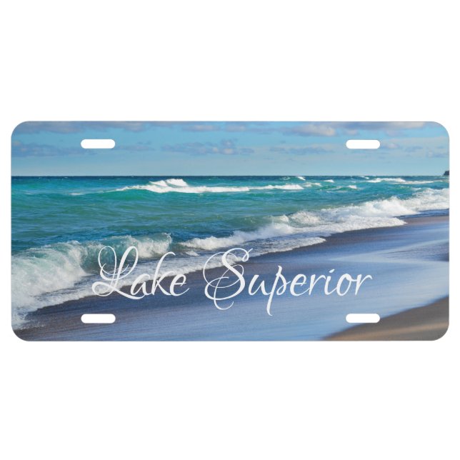 Lake Superior License Plate (Front)