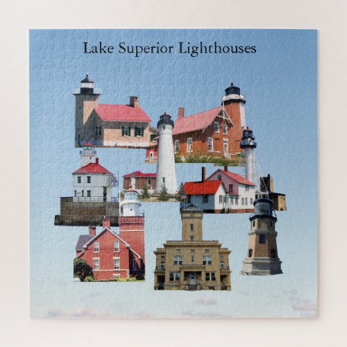 Lake Superior Lighthouses jigsaw puzzle