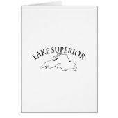 Lake Superior Map (Front)