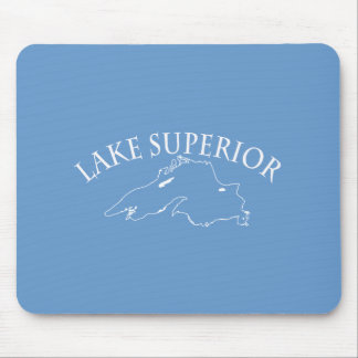 Lake Superior Map Mouse Pad
