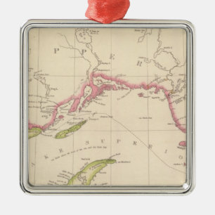 Lake Superior Metal Ornament