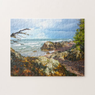 Lake Superior Michigan. Jigsaw Puzzle