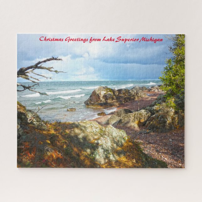 Lake Superior Michigan. Jigsaw Puzzle (Horizontal)