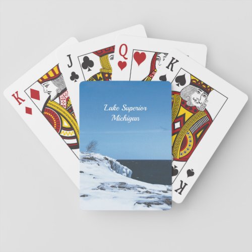 Lake Superior Michigan Playing Cards