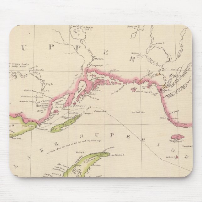 Lake Superior Mouse Pad (Front)