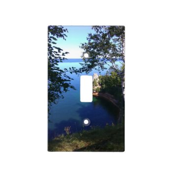 Lake Superior National Lakeshore Light Switch Cover by Lighthearted at Zazzle