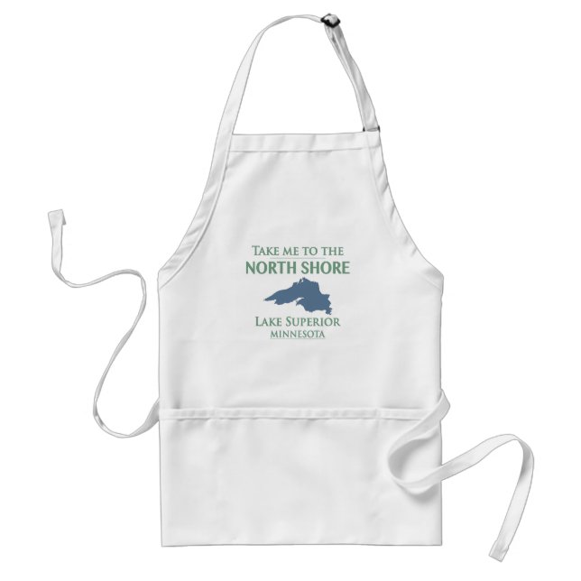 Lake Superior North Shore Adult Apron (Front)